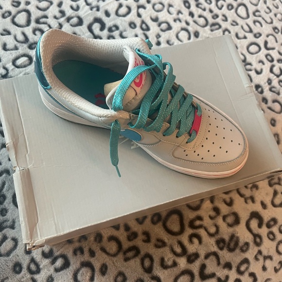 Nike Other - Nike Teal and Gray High-Top Sneakers